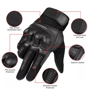 Meilleur prix gant d'équitation gants de course de moto en cuir gants de moto en cuir respirant de bonne qualité du Pakistan - Product Image 3