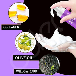 OALEN Private Label forte tenuta ricci Styling schiuma non facile trasformarsi in acqua <span class=keywords><strong>capelli</strong></span> arricciatura <span class=keywords><strong>Mousse</strong></span> - Product Image 2