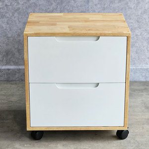 ตู้เก็บเงินข้างเตียงไม้ยางพาราสมัยใหม่ 50x40x56 ซม. รุ่น TDG6804 - Product Image 3