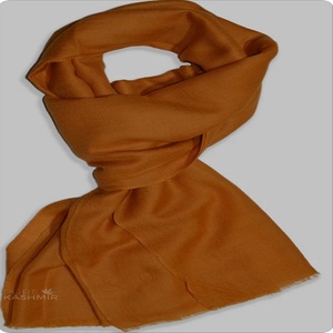 Bufanda y Chal de Cachemira 100% para Invierno, Largo, Ligero y Cálido, con Logotipo Personalizado, Color Sólido, Hijab de Moda para Mujer, de Delhi - Product Image 4