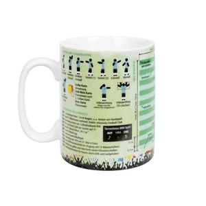 ชุดแก้วเซรามิก KNITZ ลาย 'Knowledge Mug Football' จำนวน 6 ใบ - Product Image 3