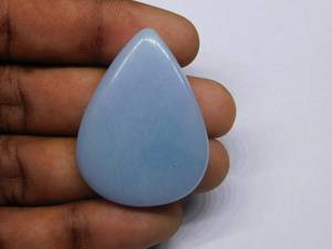 สร้อยคออัญมณีรูปลูกแพร์ทำด้วยมือเกรดสูงทำจากหินธรรมชาติ100% อัญมณี100ชิ้น - Product Image 2