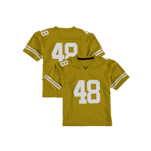 Conjunto de Jersey y pantalón de fútbol americano de poliéster 100% hecho a medida al por mayor, transpirable y de talla grande, de la mejor calidad para niños - Product Image 3