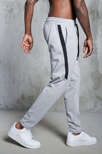 Logotipo personalizado Heavyweight 460GSM Fleece Jogger Baggy Stacked Flare Pantalones de chándal Pantalones de doble cintura Real Tree Boxer Hombre Pantalones - Product Image 3