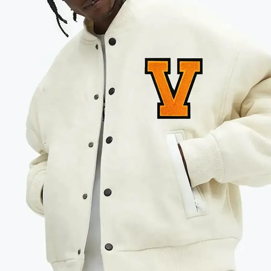 Baseball College School Team Bomber jacke für Herren benutzer definierte bestickte Uni-Jacke