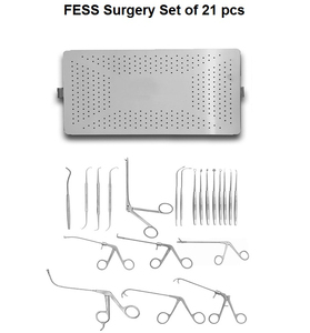 Juego de instrumentos quirúrgicos Fess Juego de instrumentos Fess Juego de cirugía FESS de 21 piezas de alta calidad BY VIDIFIVE INTERNATIONAL - Product Image 2