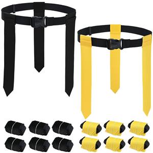 Ceinture de football personnalisée de qualité supérieure, durable, résistante à la décoloration, à séchage rapide, facile à fixer, pour les matchs en plein air, les ligues de jeunes - Product Image 1