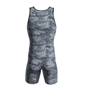 Singlet de lutte de sublimation Harry Sports Premium brillant, personnalisé pour hommes, enfants, jeunes, équipement de match professionnel, tissu extensible athlétique, durable - Product Image 2