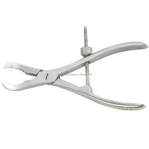 Pince à os manuelle allemande en acier inoxydable de 6 pouces Pince réutilisable certifiée CE OEM et marque de distributeur disponible - Product Image 2