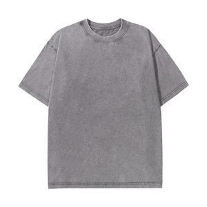 Nouvelle Arrivée 2026 – T-shirts Homme Oversize Style Hip Hop en Coton 100% de Haute Qualité, Tissu 250g Anti-Plis, T-shirt Vierge - Product Image 4