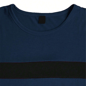 Camiseta de Manga Larga para Hombre, 100% Algodón, Corte Regular, Lisa, Estilo Urbano, Ecológica y Transpirable - Product Image 3