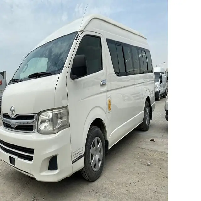 2013 Toyota Hiace HIGH ROOF GL 2.8L Petrol 13 SEATER BUS AUTOMATIC TRANSMISSION Air conditioning CD player Power locks Power wi