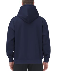Sudadera con capucha de mezcla de algodón acogedora para hombre para deportes al aire libre Chaqueta de gimnasio de moda con bolsillo frontal Impresión digital de moda para invierno - Product Image 2