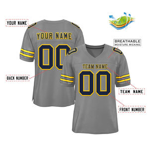High Quality Custom Design American Football Jersey Wholesale Price Top Selling American Football Jersey In Breathable - Product Image 2