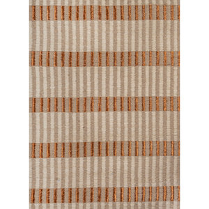 Tapis en jute et chanvre tissés à plat Nomadic Threads beige et marron - Adjc-01 - Rayé - Pour la maison, la voiture, la chambre, le salon, le couloir - Forme rectangulaire - Product Image 3