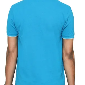 เสื้อโปโลผ้าฝ้ายพิมพ์ลายปักโลโก้ของผู้ชายเสื้อโปโลกอล์ฟว่างเปล่าเสื้อโปโล100% ออกแบบได้ตามต้องการ - Product Image 5