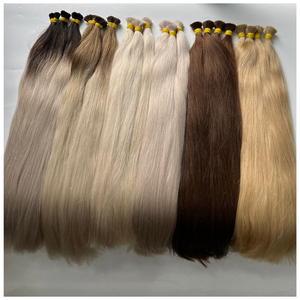 Vente en gros d'extensions de cheveux humains Real Cabello Humano Color Bulk Virgin Hair 8 "-32" Straight MicHair Factory - Product Image 5