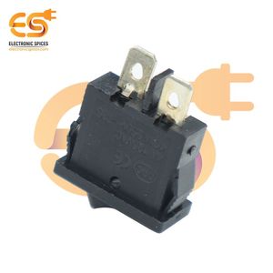สวิตช์โยก2ขาสีดำ250V สวิตช์โยกสีเดียวความจุในปัจจุบัน T85 4A - Product Image 5