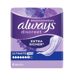 Découvrez les serviettes et protège-slips Always Discreet premium offrant une absorption supérieure, un confort optimal et une protection discrète pour une utilisation quotidienne. - Product Image 2