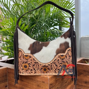 กระเป๋าสตรีมีดีไซน์2025กระเป๋าสะพายข้างหนังวัวแท้หรูหรากระเป๋าใต้วงแขนหนังแท้ - Product Image 1