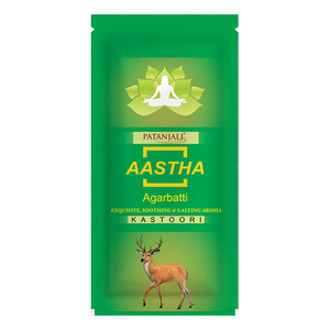 Patanjali aastha agarbatti kasturi-150 GM - Product Image 1