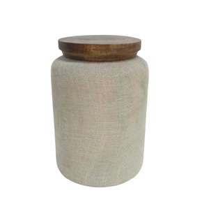 Tarro cuadrado de diseño impresionante con tapa, caja de almacenamiento de madera para el hogar, cocina y decoración de Hotel, hecho a mano personalizado - Product Image 1