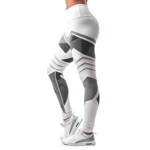 Último diseño mujeres Yoga Legging ropa deportiva pantalones señoras gimnasio desgaste Fitness Legging para mujer Lagging personalizado - Product Image 6