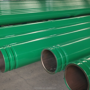 Tubería de acero recubierta de plástico verde de alta precisión, conforme a la norma ASTM, con conexiones de brida para agua potable. - Product Image 5