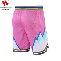 Shorts de basket-ball de haute qualité respirants et de grande taille, design personnalisé, couleur personnalisée pour unisexe, uniforme de basket-ball professionnel