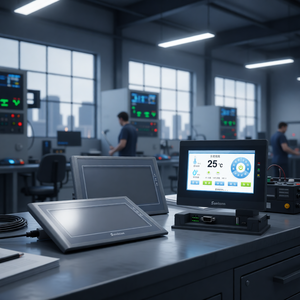 หน้าจอ HMI คุณภาพสูงสำหรับอุตสาหกรรม รุ่น <span class=keywords><strong>Samkoon</strong></span> SK-070QE-G หน้าจอสัมผัสขนาด 7 นิ้ว - Product Image 5