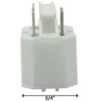 Relé de Compresor Manual de Plástico IC102 para Refrigerador, Accesorios Nuevos para Refrigeradores Domésticos - Product Image 3