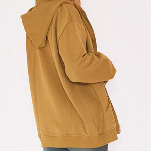 Sudaderas con capucha y sudaderas de mujer-Las mejores sudaderas con capucha de invierno para mujer Sudadera con capucha de algodón orgánico para mujer personalizada - Product Image 5