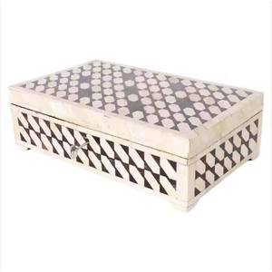 Caja elegante con incrustaciones de hueso más vendida al por mayor de lujo para muebles para el hogar, especialmente muebles para sala de estar - Product Image 1
