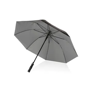 Paraguas Sostenible Automático de 27 Pulgadas, Bicolor, RPET, Resistente a Impactos, Producto Ecológico para Merchandising - Product Image 1