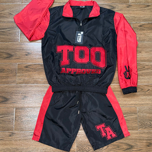 Conjunto de Camiseta y Pantalones Cortos Deportivos de Algodón Personalizados, Estilo Urbano, Gran Venta, MOQ Bajo, Transpirable, para Hombre - Product Image 5