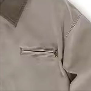 Dernières vestes en coton style vintage pour hommes Vestes brodées grande taille à la mode avec logo avant en gros - Product Image 3