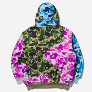 เสื้อฮู้ดสวมหัวหลากสีพร้อมโลโก้แบบกำหนดเองทรงพอดีตัวในฤดูหนาว - Product Image 2