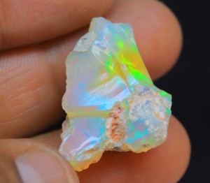 Opale éthiopienne naturelle unique en vrac pour faire des pierres de cabochon Jeu de couleur de qualité supérieure - Product Image 5