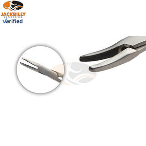 Porte-aiguilles incurvé pour suture, grand instrument chirurgical dentaire, 21 cm, mini Ryder Crile Wood Cooley Olsen Kelly Forceps, ensemble d'instruments en acier inoxydable - Product Image 6