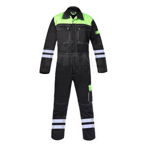 Ropa de trabajo ignífuga personalizable, venta al por mayor, mono de seguridad contra incendios con uniforme de seguridad reflectante - Product Image 1