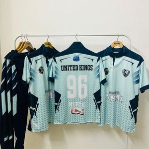 Maillot de football américain européen Tissus en maille de polyester Maillot de sport Bangladesh Apparel Stock Lot Surplus Chemise de sport - Product Image 4