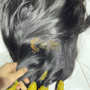 Vente en gros 100% cheveux bruts non transformés à cuticule alignée extensions de cheveux humains vietnamiens qualité supérieure un donneur approvisionnement - Product Image 2