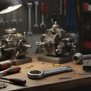 Llave Stahlwille con anillo de impacto y boca abierta - Product Image 3