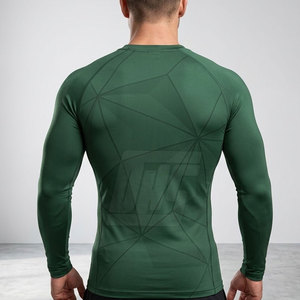 Performance <b>Compression</b> <b>Shirts</b> <b>Men</b> Breathable Lightweight Long Sleeve Athletic Training Running Fitness Workout Activewear - Product Image 4