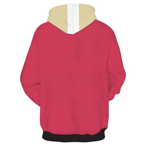 Sweat-shirt à capuche Hazbi Hotel Alastor unisexe personnalisé motif solide pull-over techniques brodées tissu en polyester pour le printemps - Product Image 2