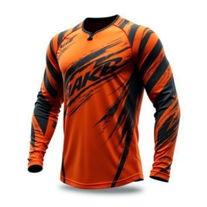 Maillot de course de moto tout-terrain à manches longues pour homme, confortable, respirant, équipement sportif pour la course automobile - Product Image 4