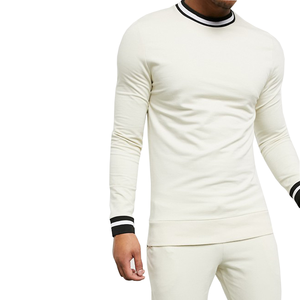 Chándal de alta calidad con logotipo personalizado, chándal deportivo para hombre, última moda, conjuntos de 2 piezas, chándal para hombre - Product Image 3
