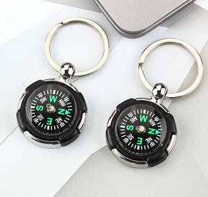 Brújula de neumático pequeño, brújula de accesorio clave, brújula de reloj de sol, regalo de aniversario, regalos de marido, regalo de parejas, regalos de Navidad - Product Image 2