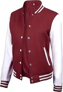 Chaqueta universitaria vintage con letras para mujer, chaquetas informales transpirables de secado rápido para mujer, a la venta, a un precio asequible - Product Image 2