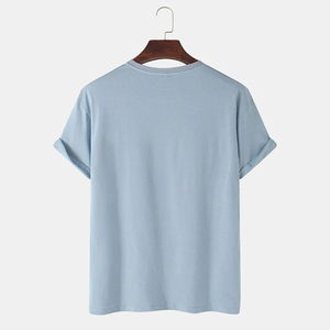 Unisex poliéster personalizado camisetas Logo impreso OEM ODM sublimación liso 100% algodón 300 pesado GSM camiseta en blanco para hombres - Product Image 2